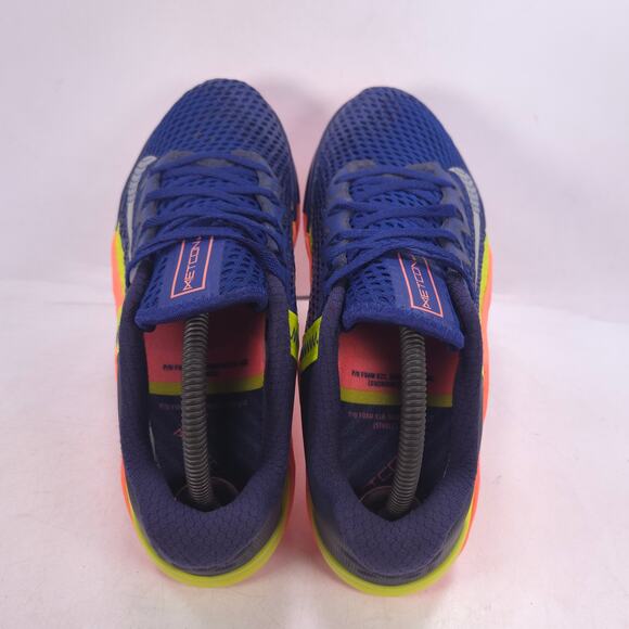 Nike Metcon 6 Lace UP Athletic Running Shoe Mens Size 8 CK9388-400 Blue Orange - Picture 4 of 10